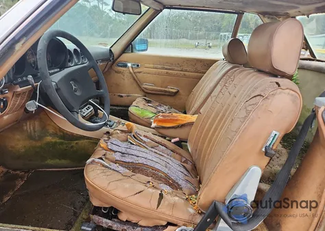 1984 Mercedes-Benz 380 Sl из США, поврежденный, VIN WDBBA45A5EA015186